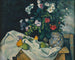 Naturtavla med blommor och frukter - Paul Cézanne — vy av konstverket