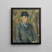 Le fils de l'artiste - Paul Cézanne — inramlat konstverk på väggen