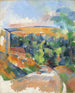 Le virage de la route - Paul Cézanne — vy av konstverket