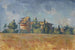 Le Colombier à Bellevue - Paul Cézanne — vy av konstverket