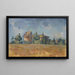 Le Colombier à Bellevue - Paul Cézanne — inramlat konstverk på väggen