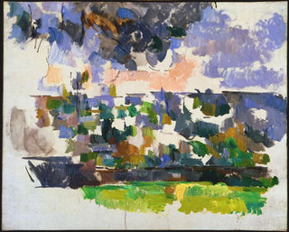 Le jardin aux Lauves - Paul Cézanne — vy av konstverket