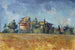 La maison des pigeons de Bellevue - Paul Cézanne — vy av konstverket