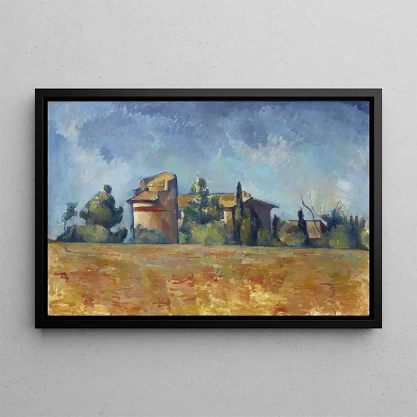 Paul Czanne - The Pigeon House Of Bellevue.webp