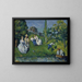 L'Étang - Paul Cézanne — inramlat konstverk på väggen