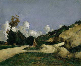 La Route - Paul Cézanne — vy av konstverket