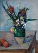 Le vase de tulipes - Paul Cézanne — vy av konstverket