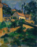 Route du Tournant à Montgeroult - Paul Cézanne — vy av konstverket