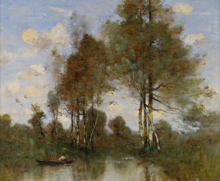 Paul Dsir Trouillebert - Boatman On A River.webp