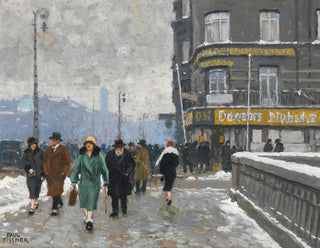Paul Fischer - A winter street.webp