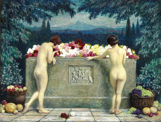 Le sarcophage de Ved - Paul Fischer — vy av konstverket