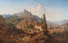 Vue de Tiflis - Paul Franken — vy av konstverket