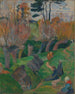 Landskap - Paul Gauguin — vy av konstverket