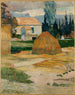 Landskap nära Arles - Paul Gauguin — vy av konstverket