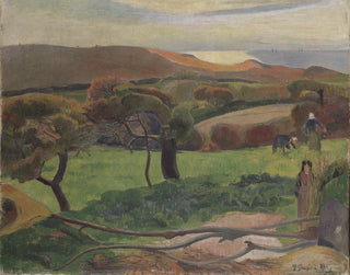 Paul Gauguin - Les Champs au bord de la mer.webp