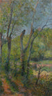 Les Saules - Paul Gauguin — vy av konstverket