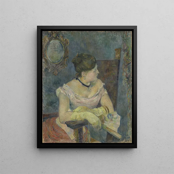 Paul Gauguin - Madame Mette Gauguin in Evening Dress.webp