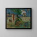 Le Paradis perdu - Paul Gauguin — inramlat konstverk på väggen