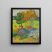 Petit Breton, Loïe - Paul Gauguin — inramlat konstverk på väggen