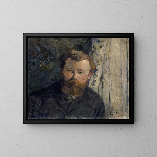 Portrait du peintre Achille GranchiTaylor - Paul Gauguin — inramlat konstverk på väggen