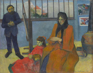L'atelier de Schuffenecker - Paul Gauguin — vy av konstverket