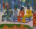 Le marché - Paul Gauguin — vy av konstverket