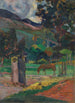 Landskap tahitiansk - Paul Gauguin — vy av konstverket