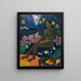 Te aa no areois La graine de l'Areoi - Paul Gauguin — inramlat konstverk på väggen