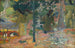 Les baigneurs - Paul Gauguin — vy av konstverket
