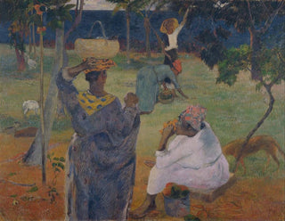 Les manguiers de la Martinique - Paul Gauguin — vy av konstverket