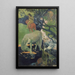 Le Cheval blanc - Paul Gauguin — inramlat konstverk på väggen
