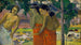Tre tahitiska kvinnor - Paul Gauguin — vy av konstverket