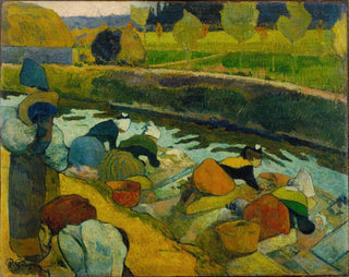 Les laveuses - Paul Gauguin — vy av konstverket