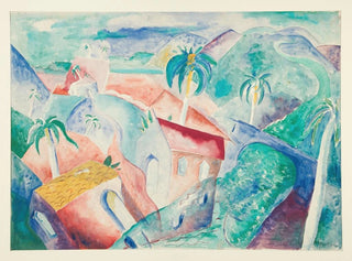 Landskap kubanska - Paul Gauguin — vy av konstverket