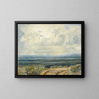 Paul Huet - View of a Valley in Normandy.webp