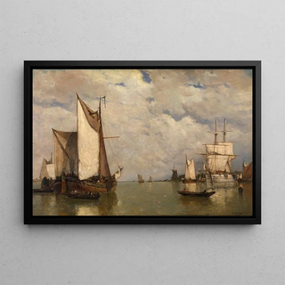 Paul Jean Clays - Calm before the Storm at Dordrecht.webp