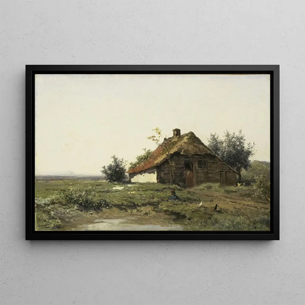 Paul Joseph Constantin Gabril - Farm in the Open Fields.webp