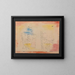 Akrobater - Paul Klee — inramlat konstverk på väggen