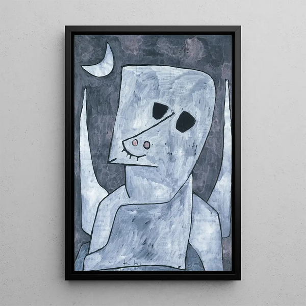 Candidat ange - Paul Klee — inramlat konstverk på väggen