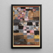 Ascension d'une petite ville - Paul Klee — inramlat konstverk på väggen