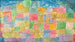 Landskapsfärgat - Paul Klee — vy av konstverket