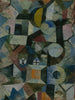 Komposition med den gula halvmånen och Y - Paul Klee — vy av konstverket