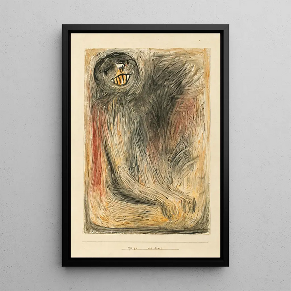 Ton ancêtre - Paul Klee — inramlat konstverk på väggen