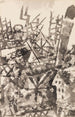 La guerre traverse une localité - Paul Klee — vy av konstverket