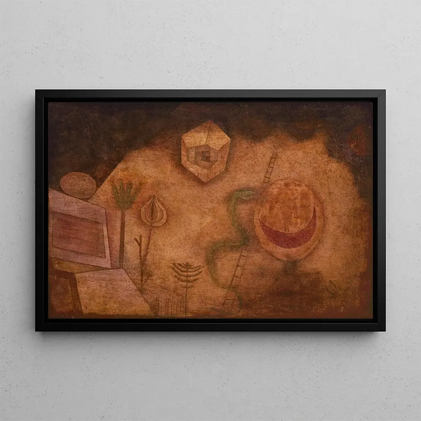 Paul Klee - Die Schlange auf der Leiter.webp
