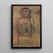 Docteur - Paul Klee — inramlat konstverk på väggen