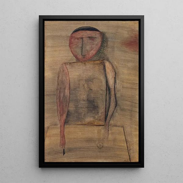Docteur - Paul Klee — inramlat konstverk på väggen