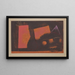 jordens demon - Paul Klee — inramlat konstverk på väggen