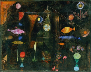Magie des poissons - Paul Klee — vy av konstverket