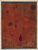 Frukt på röd bakgrund - Paul Klee — vy av konstverket